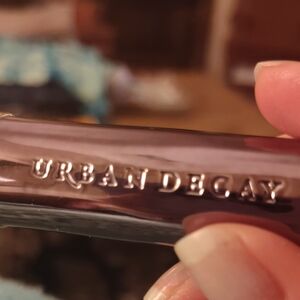Urban Decay Metallic Lipstick in Back Door